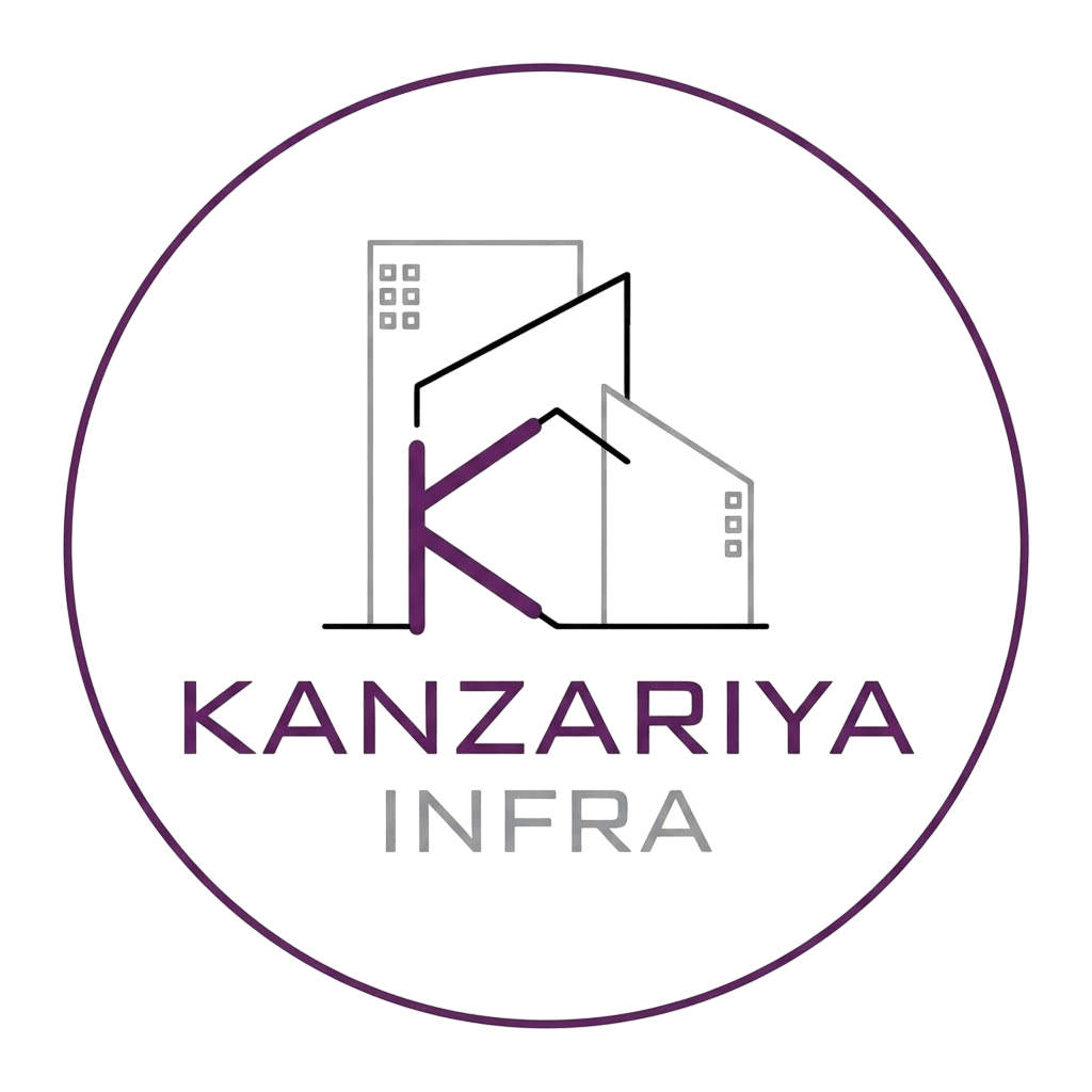 Kanzariya Infra logo